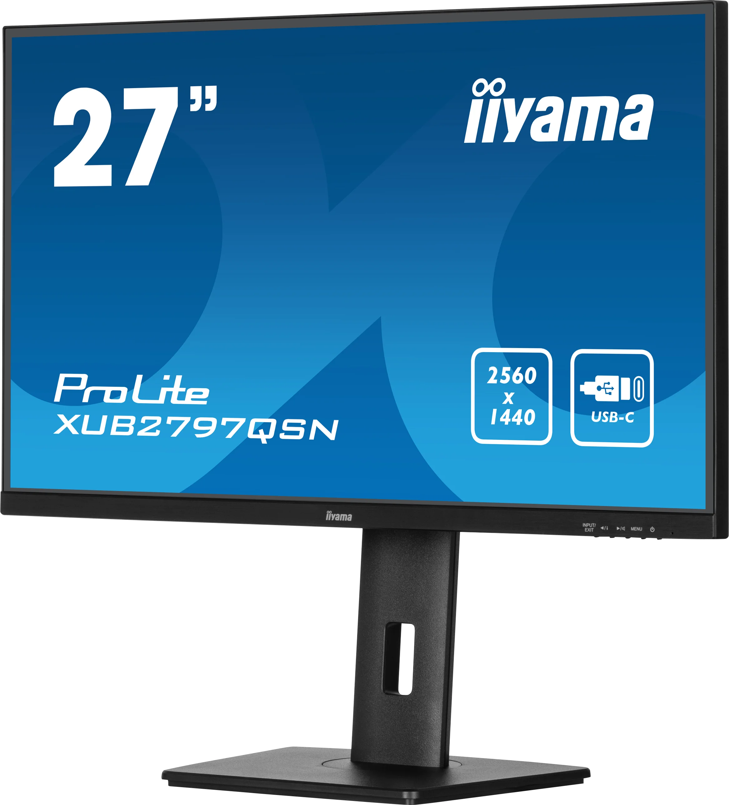 Монитор Iiyama ProLite XUB2797QSN-B1 27" Black купить,0