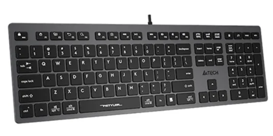 Клавиатура A4tech Fstyler FX50 Slim 1624628 Grey - ForteMarket Клавиатура A4tech Fstyler FX50 Slim 1624628 Grey купить,0