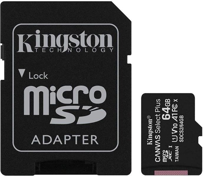 Карта памяти Kingston SDCS2 64Gb