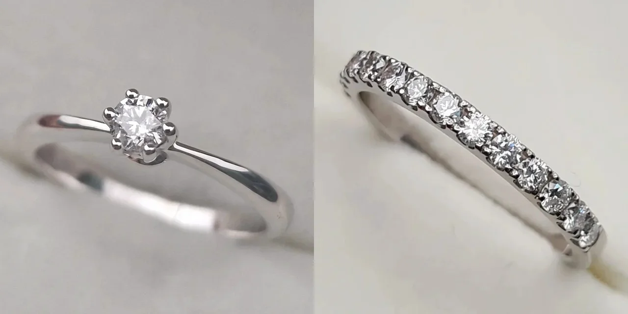 Комплект Deimantas 113720064 16,5р 0,17ct 0,37ct. купить,NaN