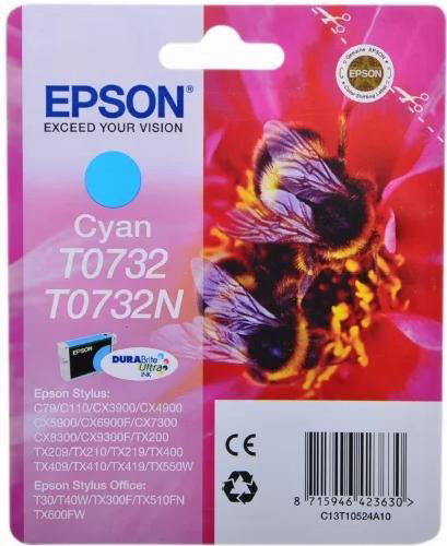 Картридж Epson C13T10524A10 голубой купить,NaN