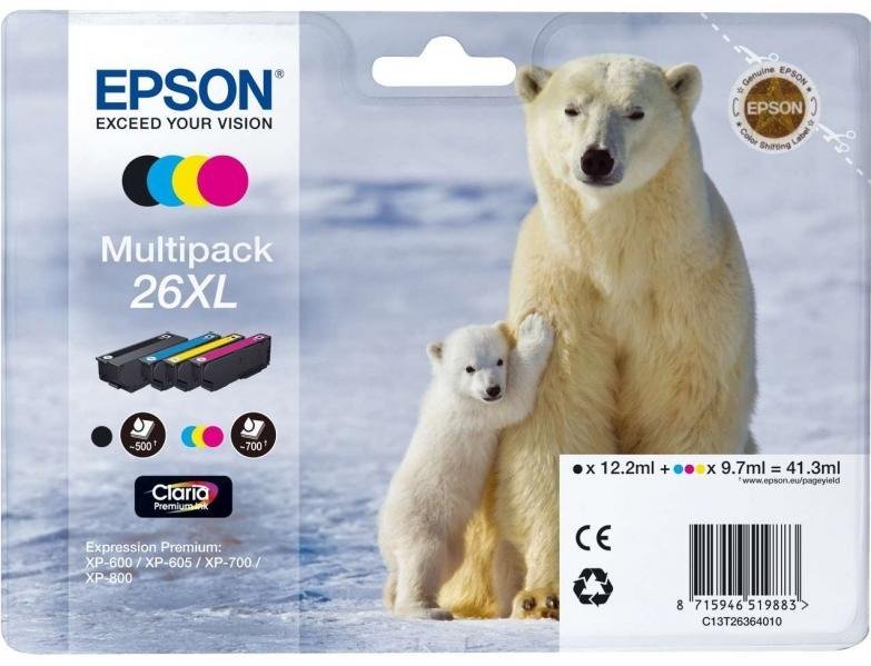 Картридж Epson C13T26164010 многоцветный купить,NaN