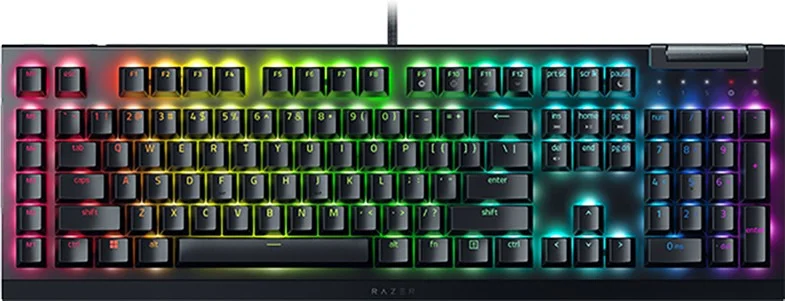 Клавиатура Razer BlackWidow V4 X Yellow Switch RZ03-04702500-R3R1 Black