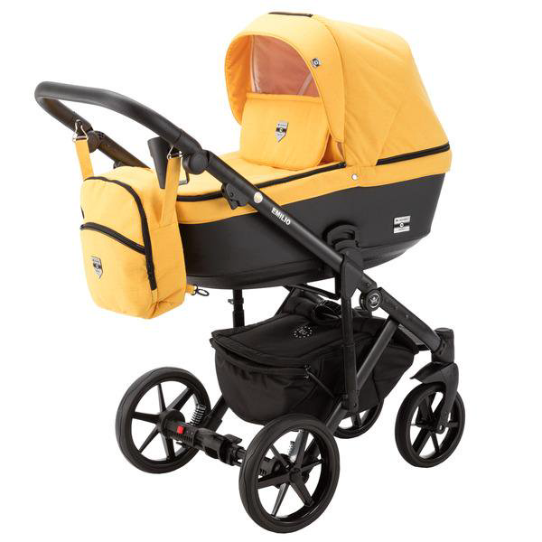Коляска 2в1 Adamex Emilio EM219 Yellow купить,NaN