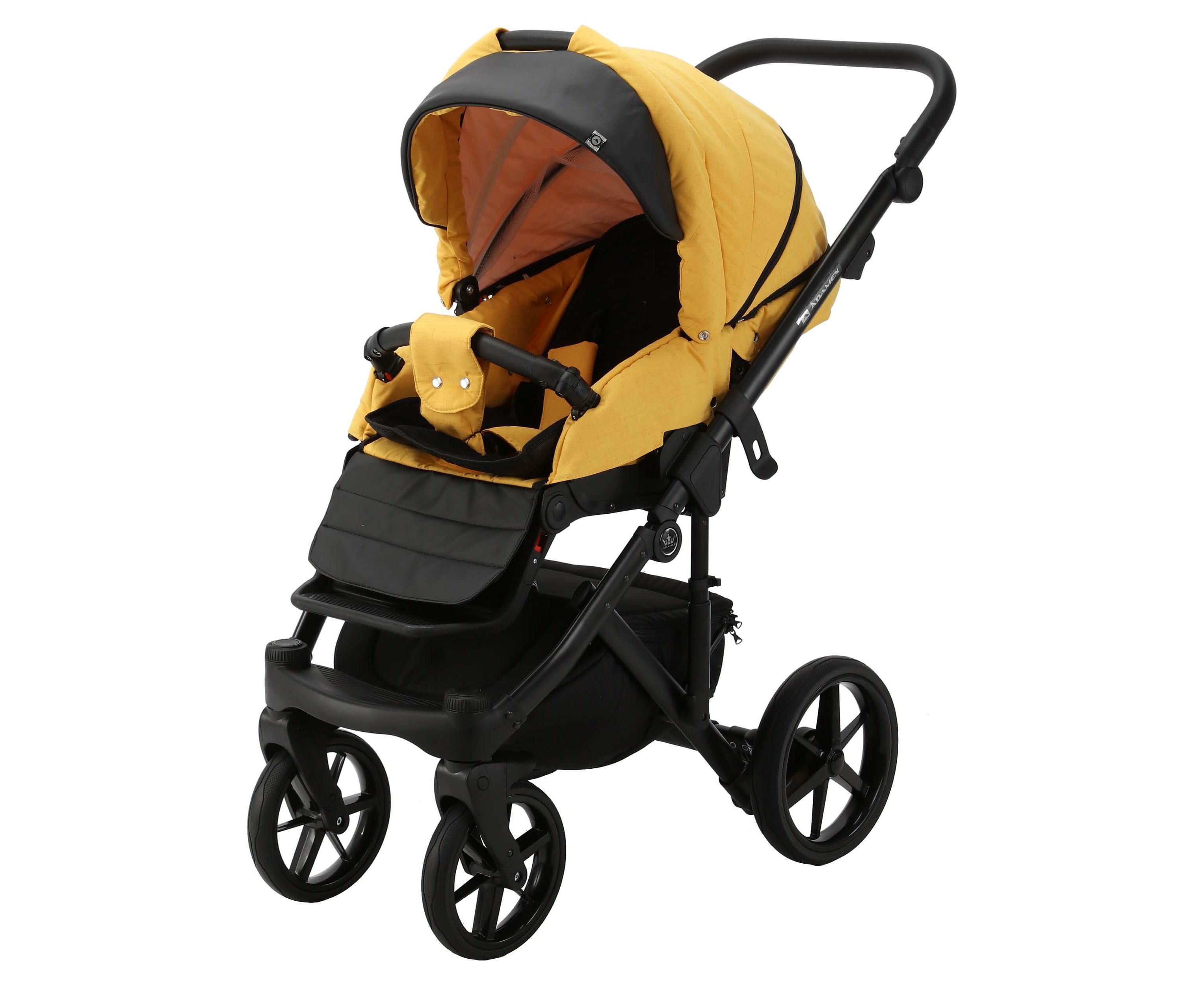 Коляска 2в1 Adamex Emilio EM219 Yellow купить,NaN