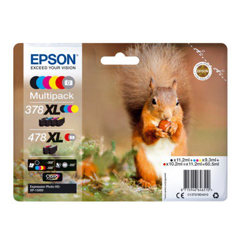 Картридж Epson C13T379D4020 многоцветный купить,NaN