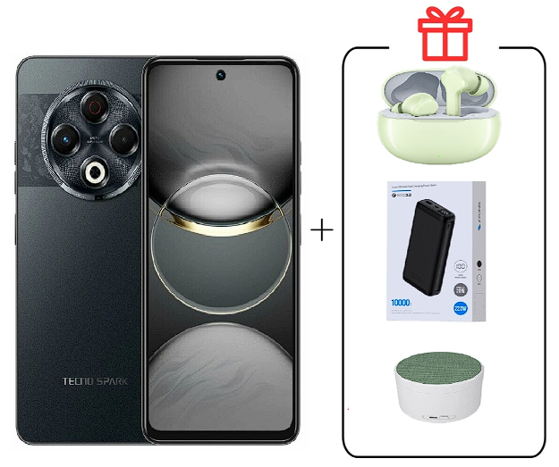 Смартфон Tecno Spark 30 8/128Gb Stellar Shadow + подарок купить,NaN