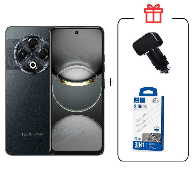 Смартфон Tecno Spark 30 8/128Gb Stellar Shadow + подарок купить,NaN