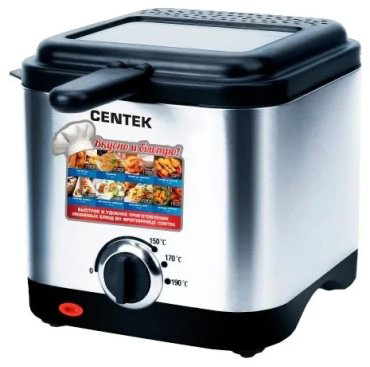 Фритюрница CENTEK CT-1430 серебристый купить,21900