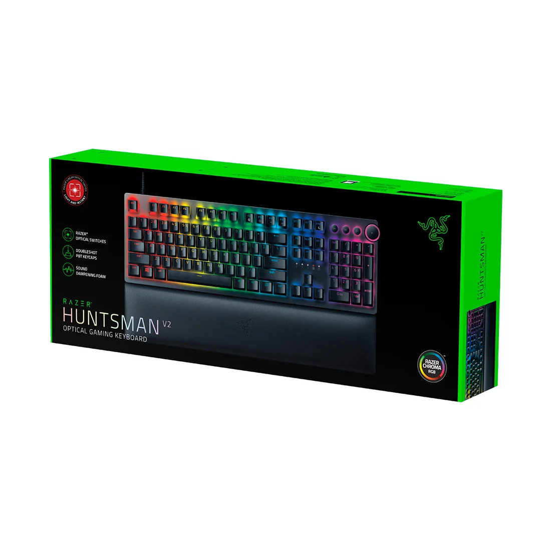 Клавиатура Razer Huntsman V2 Purple Switch RZ03-03931300-R3R1 Black купить,0