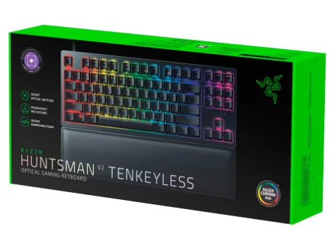 Клавиатура Razer Huntsman V2 Tenkeyless Red Switch RZ03-03940800-R3R1 Black - ForteMarket Клавиатура Razer Huntsman V2 Tenkeyless Red Switch RZ03-03940800-R3R1 Black купить,0