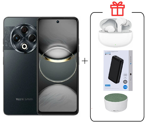 Смартфон Tecno Spark 30 8/128Gb Stellar Shadow + подарок купить,NaN