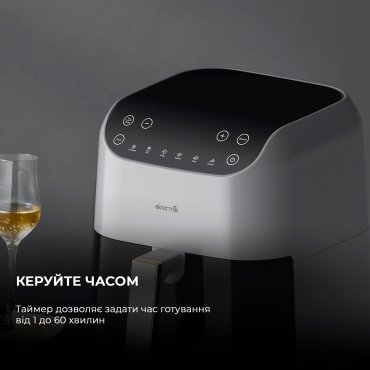 Аэрогриль Xiaomi Deerma DEM-KZ130W белый черный купить,0