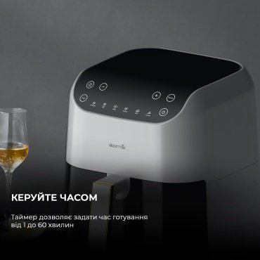 Аэрогриль Xiaomi Deerma DEM-KZ130W белый черный купить,19990