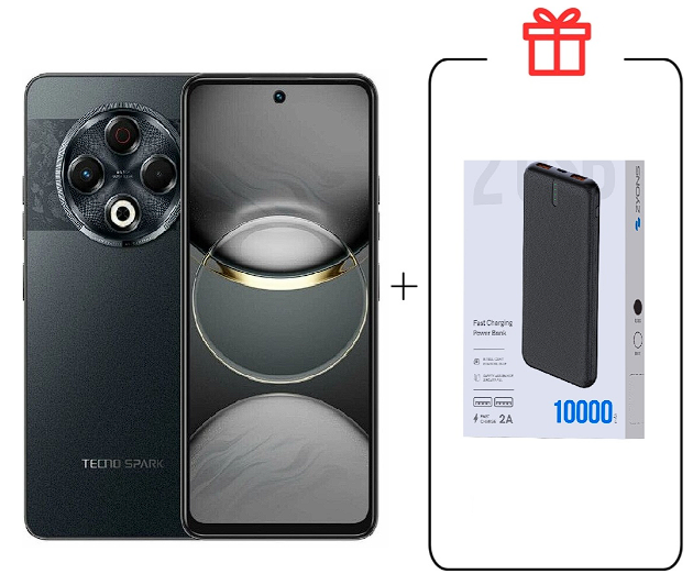 Смартфон Tecno Spark 30 8/128Gb Stellar Shadow + подарок купить,NaN