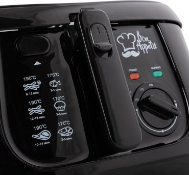 Фритюрница ENDEVER FR-110 черный купить,NaN