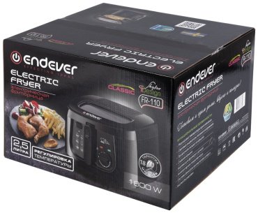 Фритюрница ENDEVER FR-110 черный купить,0