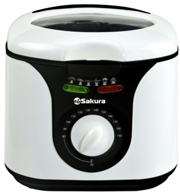 Фритюрница Sakura SA-7669BK белый