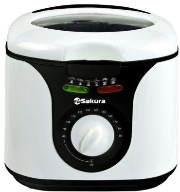 Фритюрница Sakura SA-7669BK белый