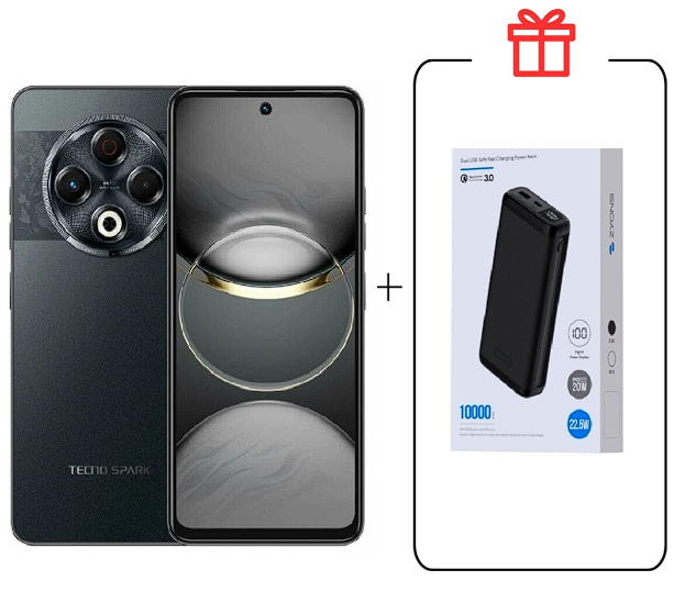 Смартфон Tecno Spark 30 8/128Gb Stellar Shadow + подарок купить,NaN