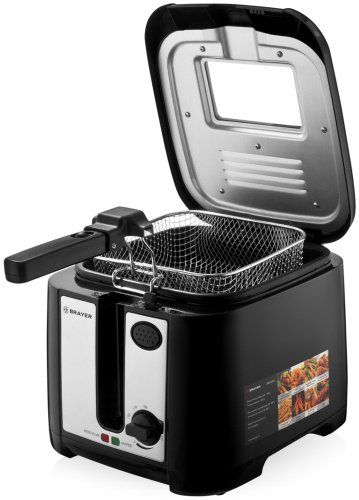 Фритюрница BRAYER 2832BR-BK черный купить,27630