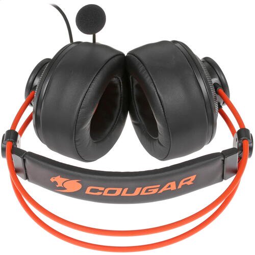 Наушники Cougar Immersa Ti черно-оранжевые купить,NaN