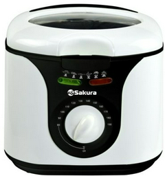 Фритюрница Sakura SA-7669BK белый