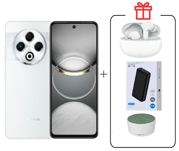 Смартфон Tecno Spark 30 8/256Gb Astral Ice+ Подарок купить,NaN
