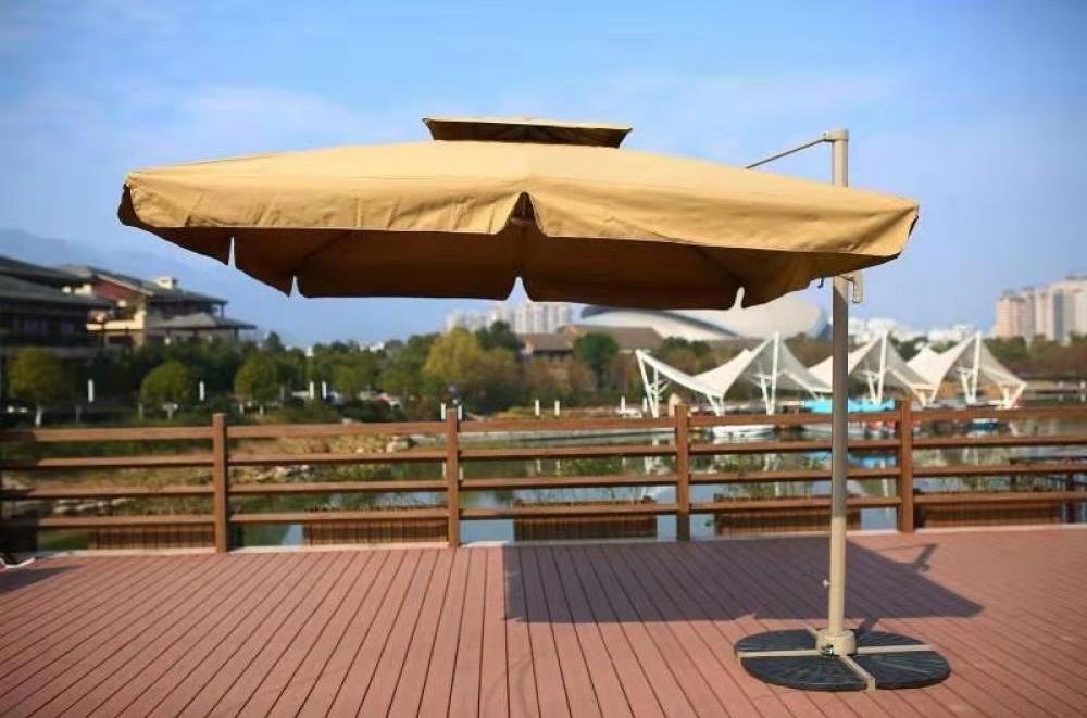 Зонт для кафе Афина AFM-250SDB-Dark Beige