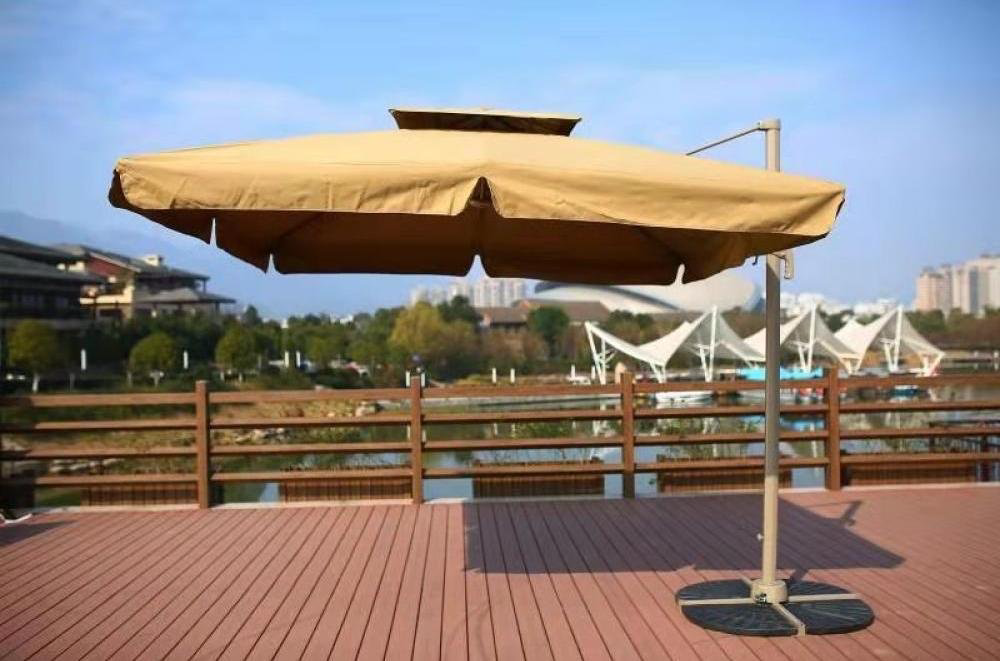 Зонт для кафе Афина AFM-250SDB-Dark Beige купить,72700
