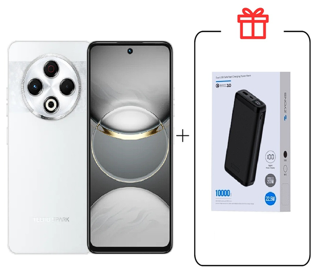 Смартфон Tecno Spark 30 8/256Gb Astral Ice+ Подарок купить,NaN