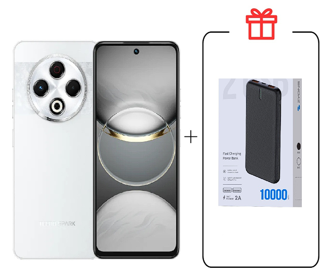 Смартфон Tecno Spark 30 8/256Gb Astral Ice+ Подарок купить,NaN