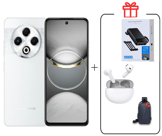 Смартфон Tecno Spark 30 8/256Gb Astral Ice+ Подарок купить,NaN