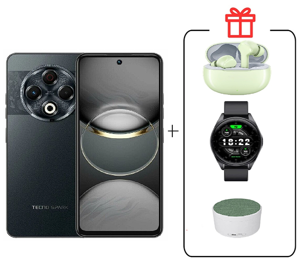 Смартфон Tecno Spark 30 8/128Gb Stellar Shadow + подарок купить,NaN
