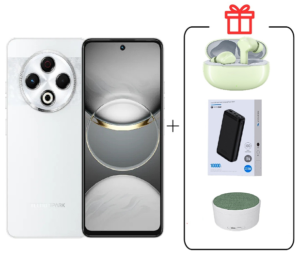 Смартфон Tecno Spark 30 8/256Gb Astral Ice+ Подарок купить,NaN