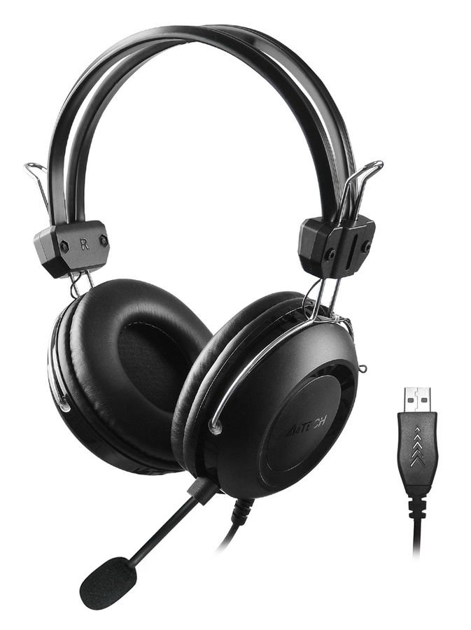 Наушники A4tech HU-35 черные