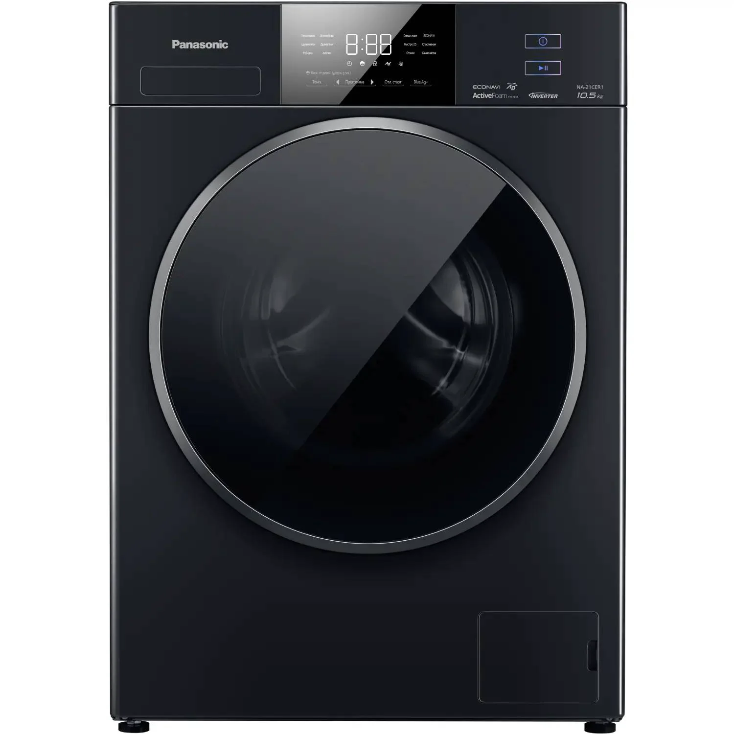 Стиральная машина Panasonic NA-21CER1BKZ + Сушильный аппарат Panasonic NH-XE21R1BKZ + полка в подарок