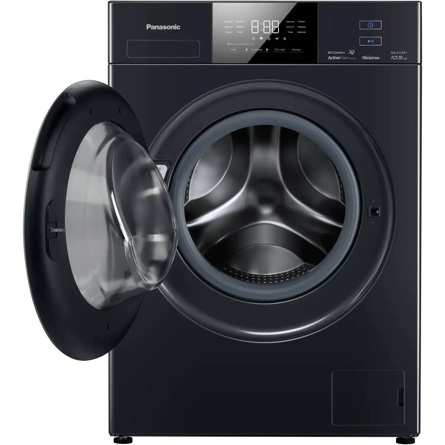 Стиральная машина Panasonic NA-21CER1BKZ + Сушильный аппарат Panasonic NH-XE21R1BKZ + полка в подарок