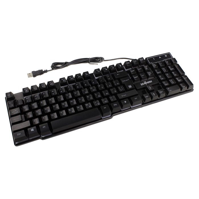 Клавиатура Defender Mayhem GK-360DL черная - ForteMarket Клавиатура Defender Mayhem GK-360DL черная купить,0