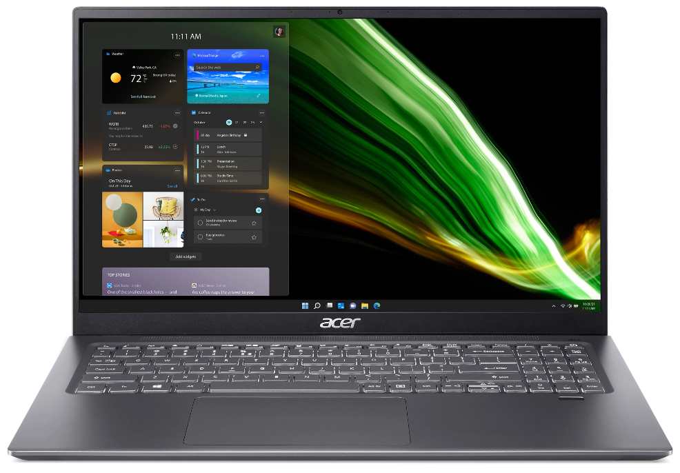 Ноутбук Acer Swift 3 SF316-51-79JK NX.ABDER.00H 16.1" Steel Grey