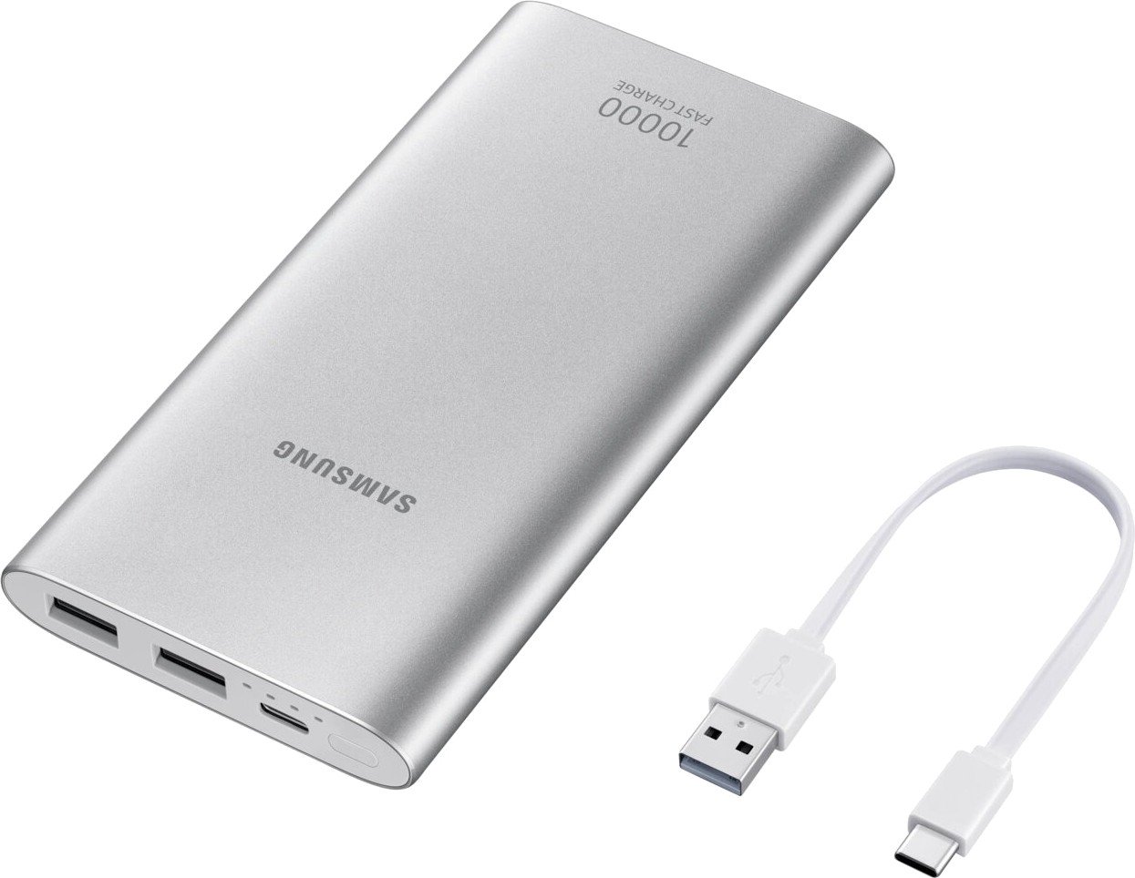 Power Bank Samsung EB-P1100C 10000mAh серебристый - ForteMarket Power Bank Samsung EB-P1100C 10000mAh серебристый купить,0