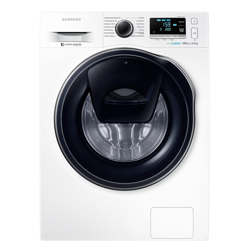 Стиральная машина Samsung WW80K6210RW/LD белая купить,NaN