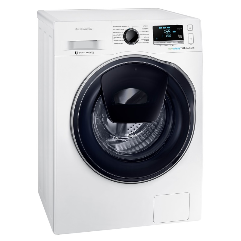 Стиральная машина Samsung WW80K6210RW/LD белая купить,NaN