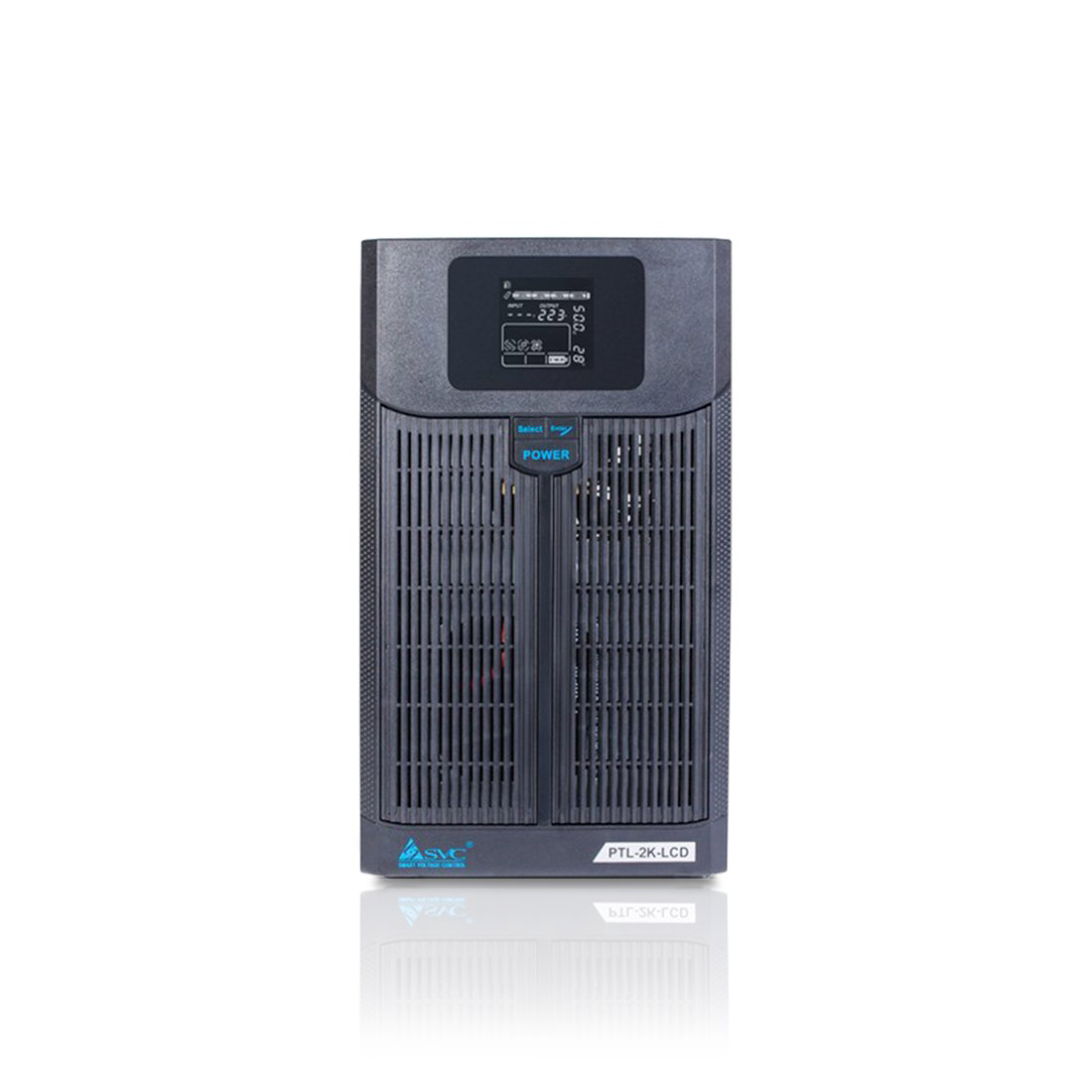 ИБП SVC PTL-2K-LCD черный купить,NaN