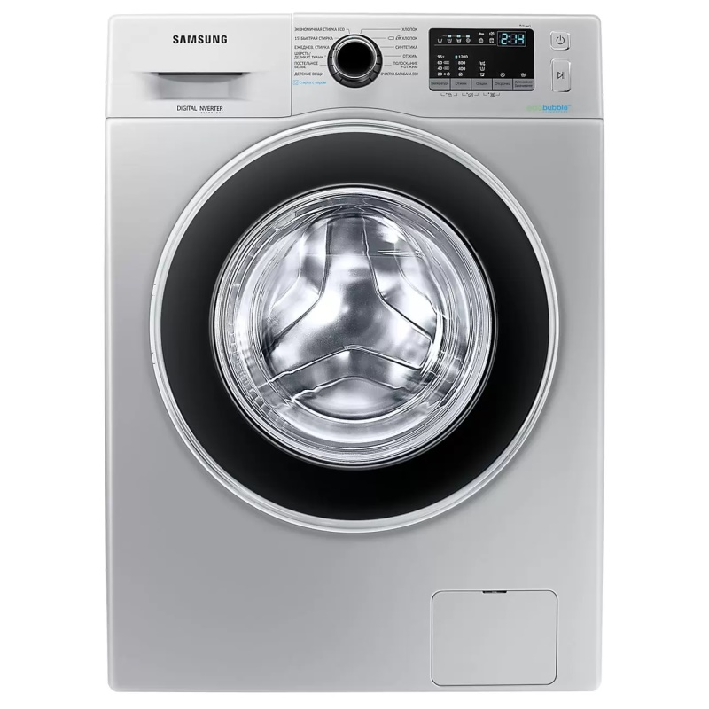 Стиральная машина Samsung WW60J42E0HS/LD серебристая купить,NaN