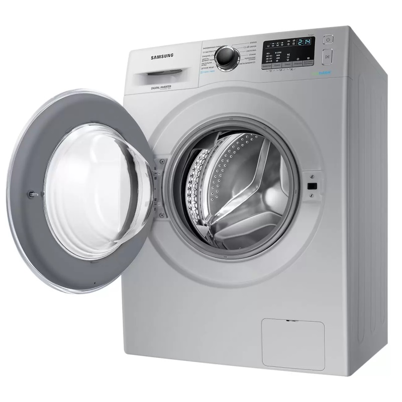 Стиральная машина Samsung WW60J42E0HS/LD серебристая купить,NaN