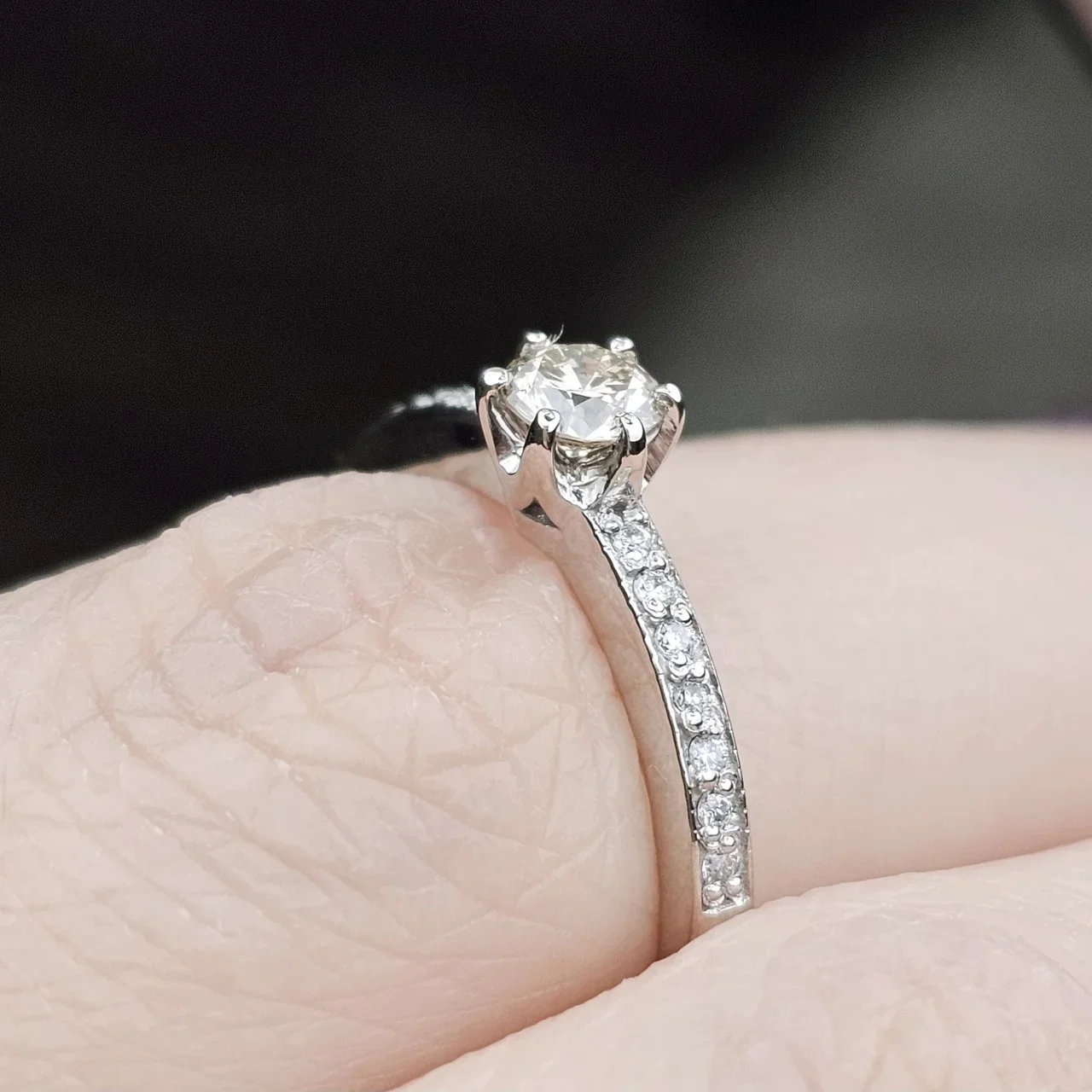 Кольцо Deimantas 113748378 16р 0,2ct 0,054ct. купить,NaN