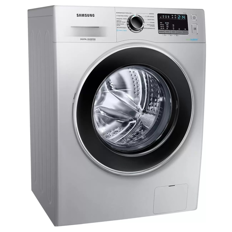 Стиральная машина Samsung WW60J42E0HS/LD серебристая купить,NaN