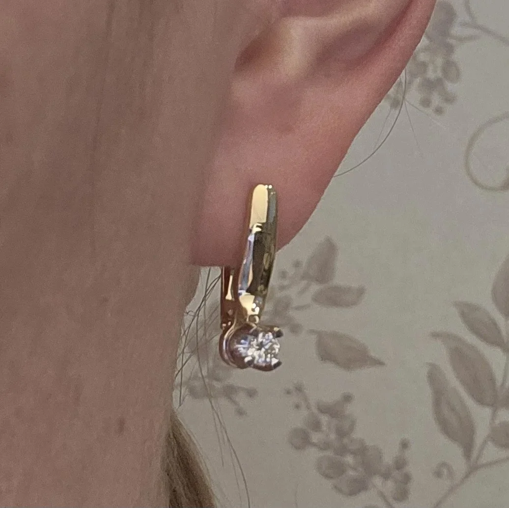 Серьги Deimantas 113748813 0,32ct. купить,NaN