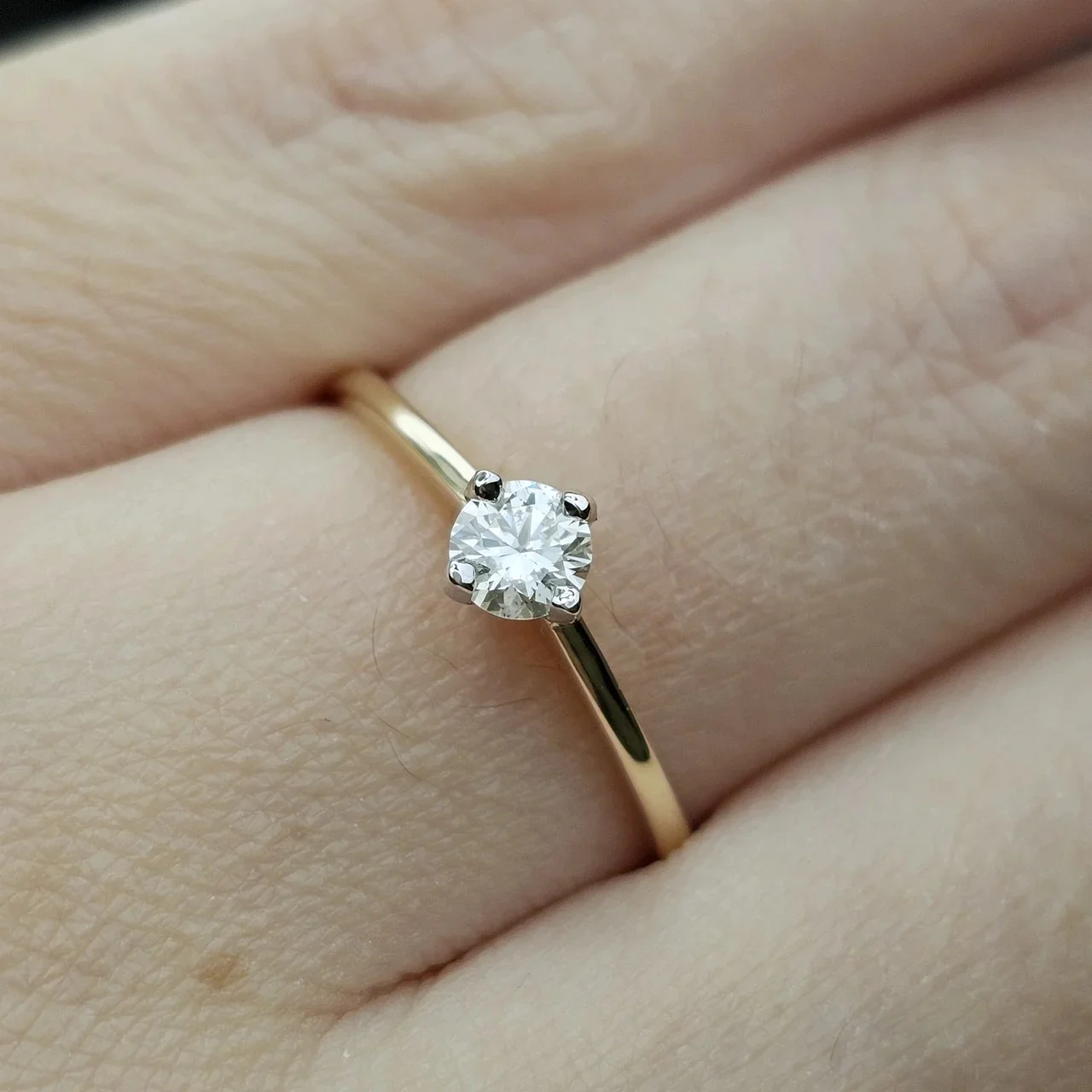 Кольцо Deimantas 113748165 18р 0,227ct. купить,NaN